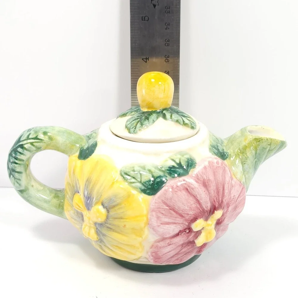 Vintage‎ 1996 CBK China Floral China Teapot